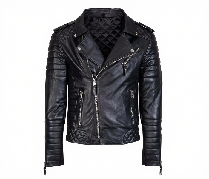 Custom Leather Biker Jacket